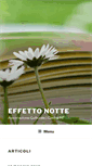 Mobile Screenshot of effettonotte.it